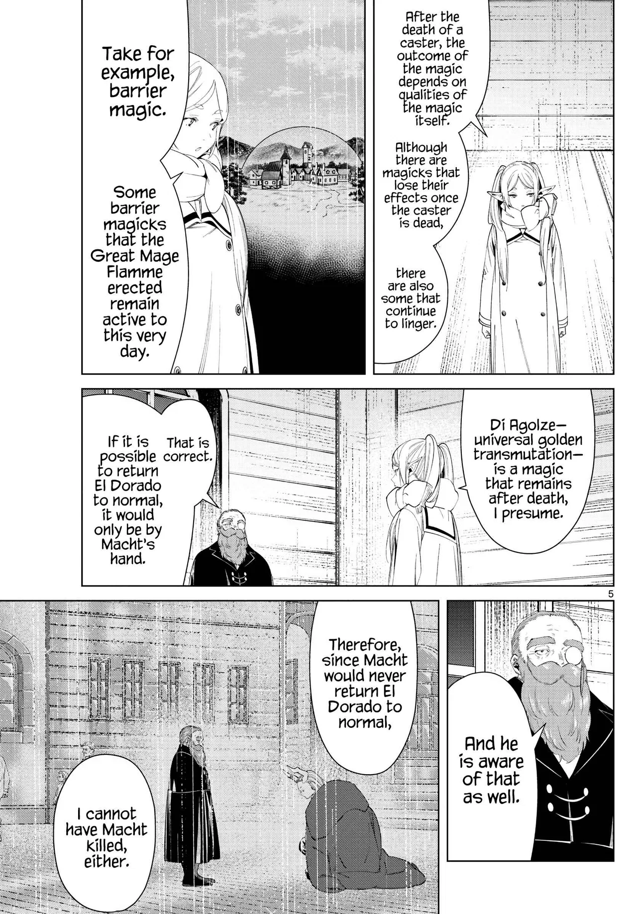 Anime – Frieren: Beyond Journey’s End Chapter 86 – Page 5