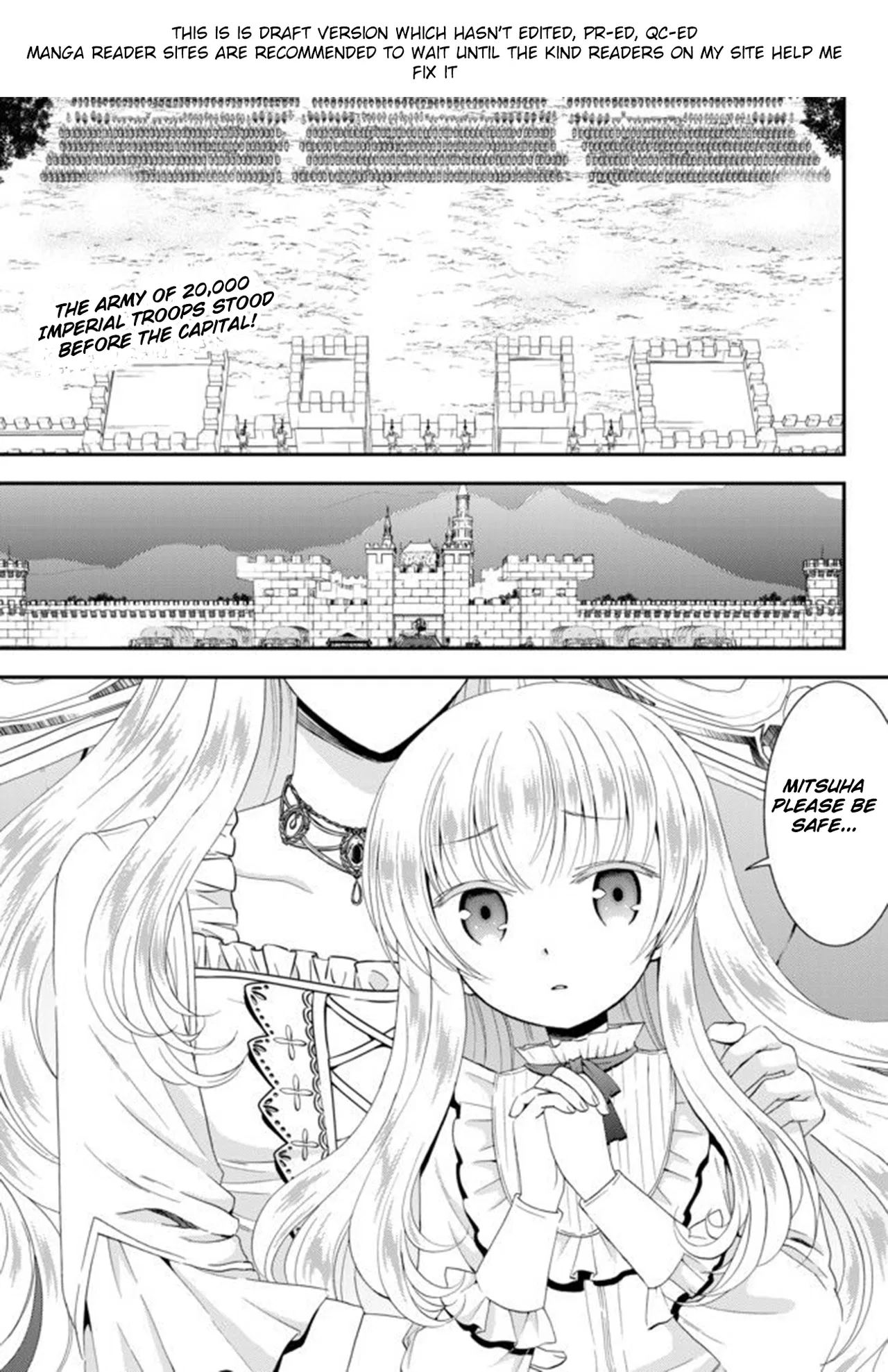 Rougo ni Sonaete Isekai de 8-manmai no Kinka wo Tamemasu Chapter 32.1 – Page 1
