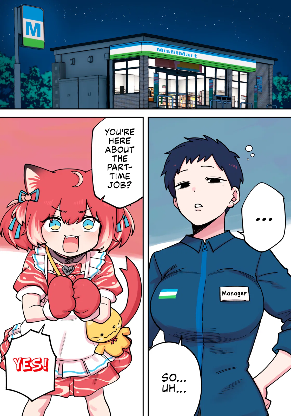 Karubi, Momareru Chapter 4 – Page 1