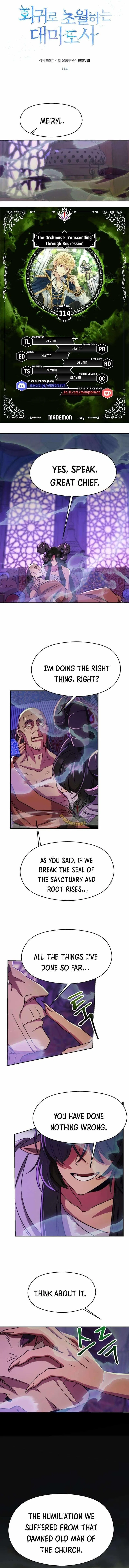 Archmage Transcending Through Regression Chapter 114 – Page 1