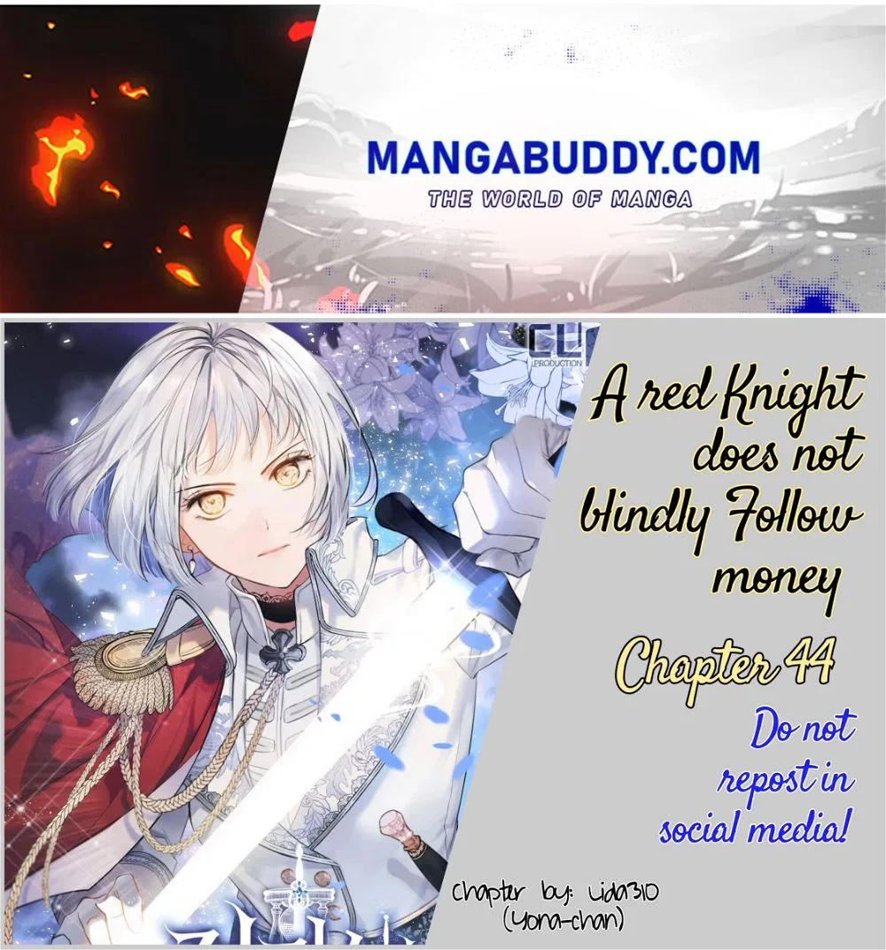 A Red Knight Does Not Blindly Follow Money Chapter 44 – Page 1