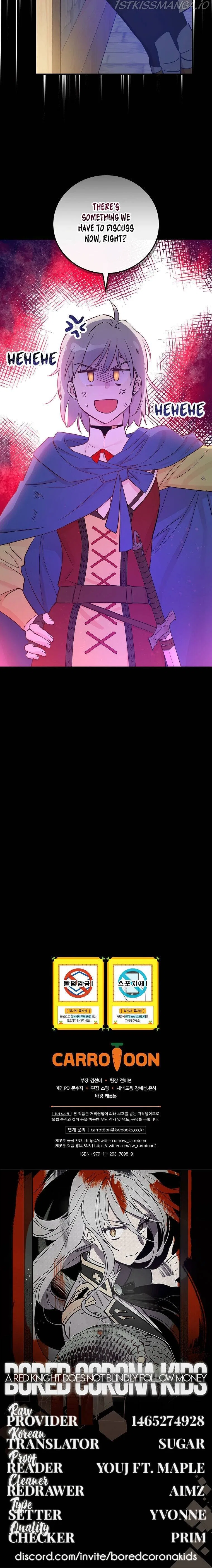 A Red Knight Does Not Blindly Follow Money Chapter 35 – Page 27