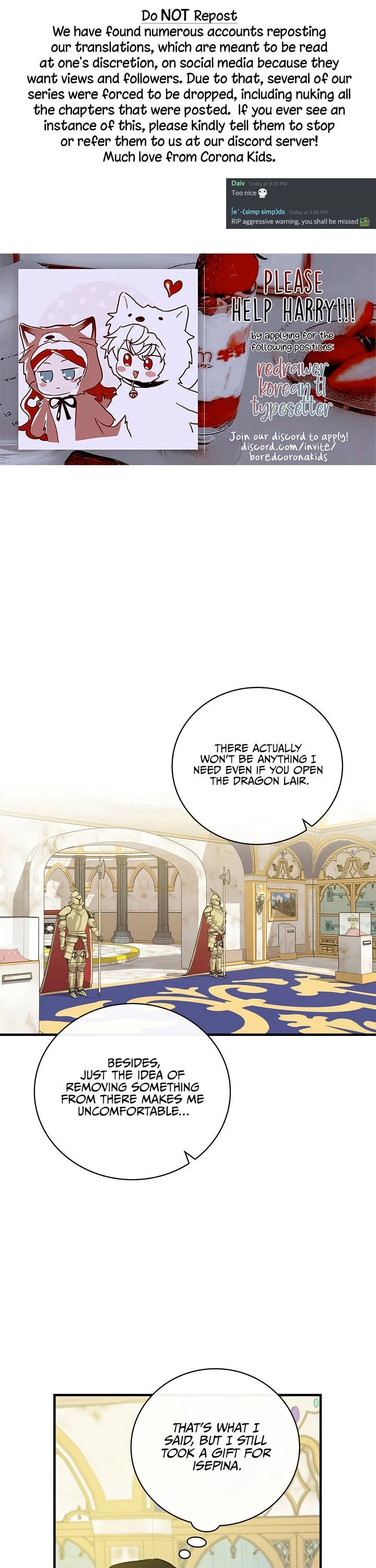 A Red Knight Does Not Blindly Follow Money Chapter 10 – Page 1