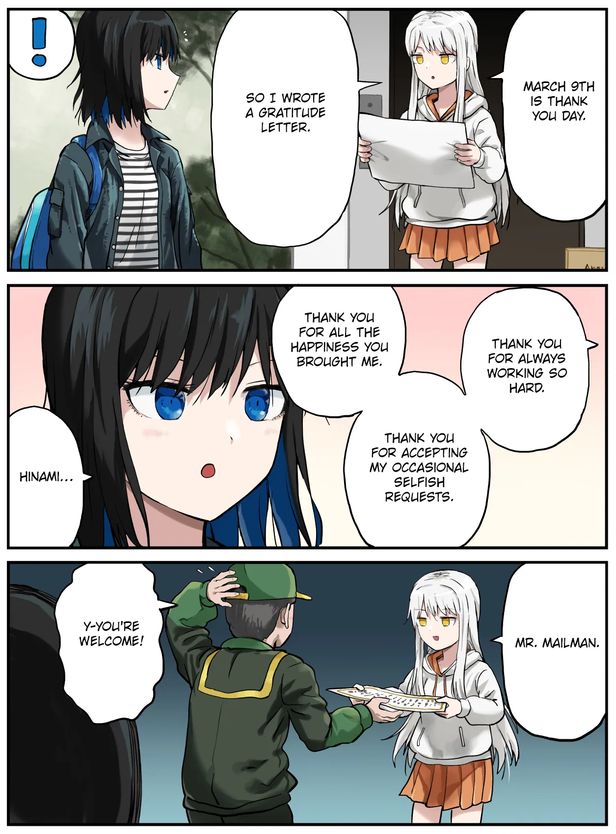 Kinenbi Manga Chapter 65 – Page 1