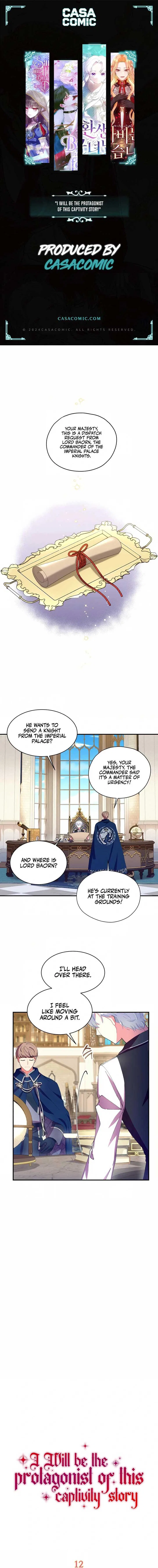 I Will Be The Protagonist of This Captivity Story Chapter 12 – Page 1