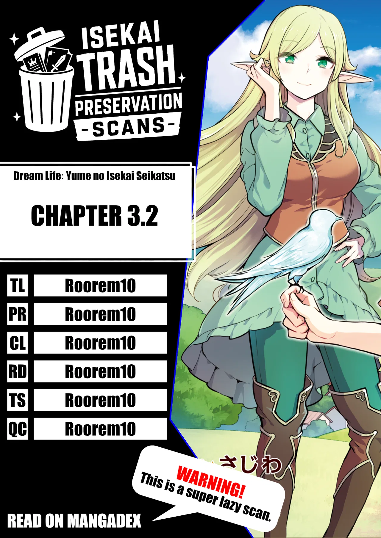 Dream Life: Yume no Isekai Seikatsu Chapter 3.2 – Page 1