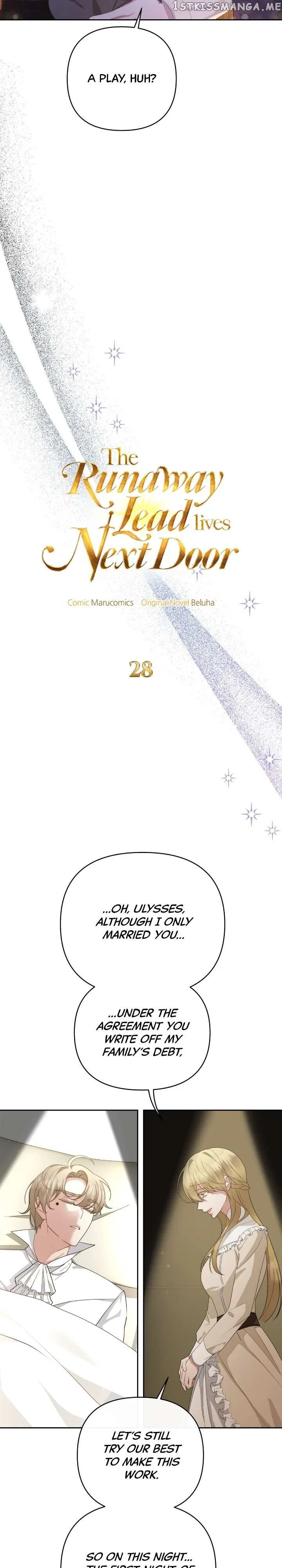 The Runaway Lead Lives Next Door Chapter 28 – Page 11