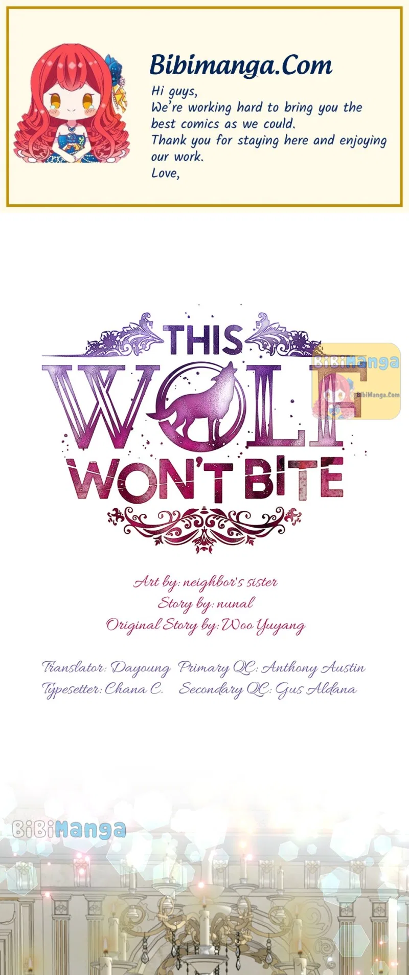 I’m a Wolf, but I Won’t Harm You Chapter 69 – Page 1