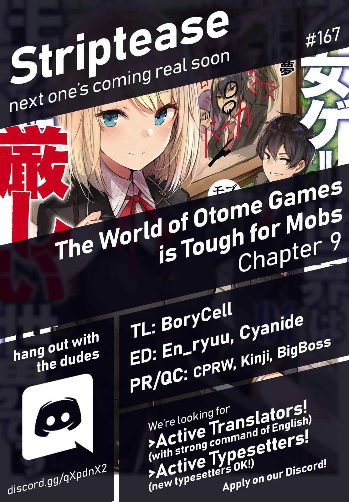 Otomege Sekai wa Mob ni Kibishii Sekai desu Chapter 9 – Page 1