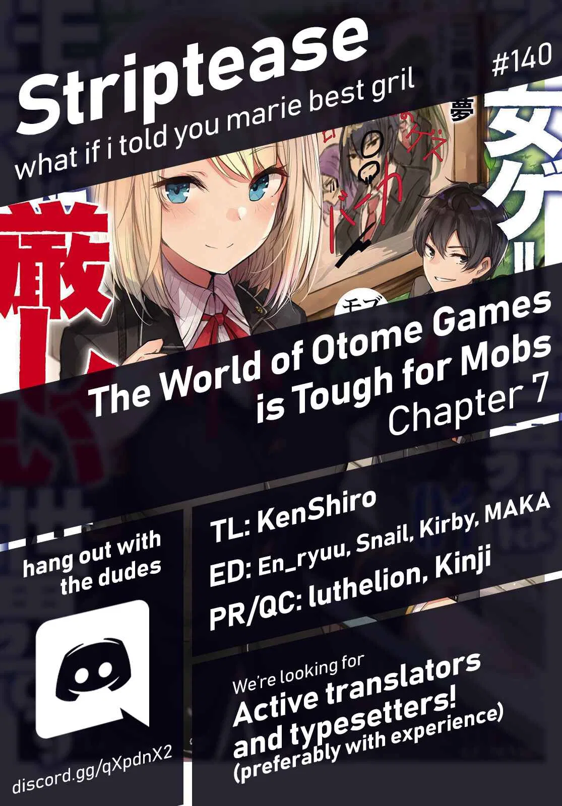 Otomege Sekai wa Mob ni Kibishii Sekai desu Chapter 7 – Page 1