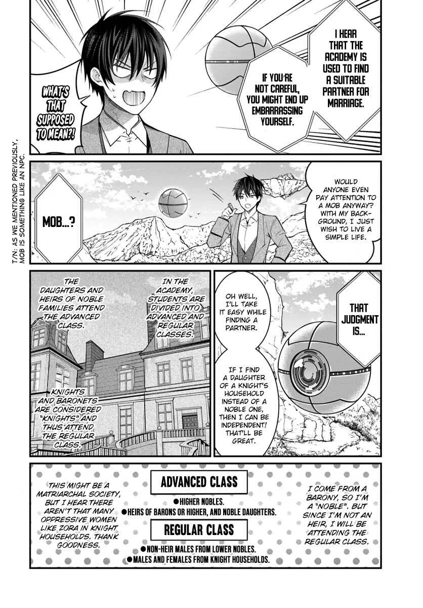 Otomege Sekai wa Mob ni Kibishii Sekai desu Chapter 4 – Page 5