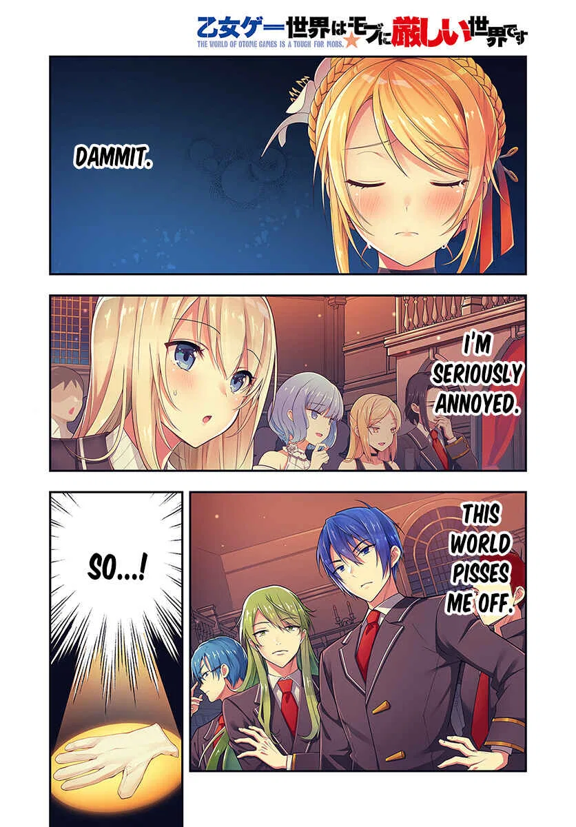 Otomege Sekai wa Mob ni Kibishii Sekai desu Chapter 1 – Page 1