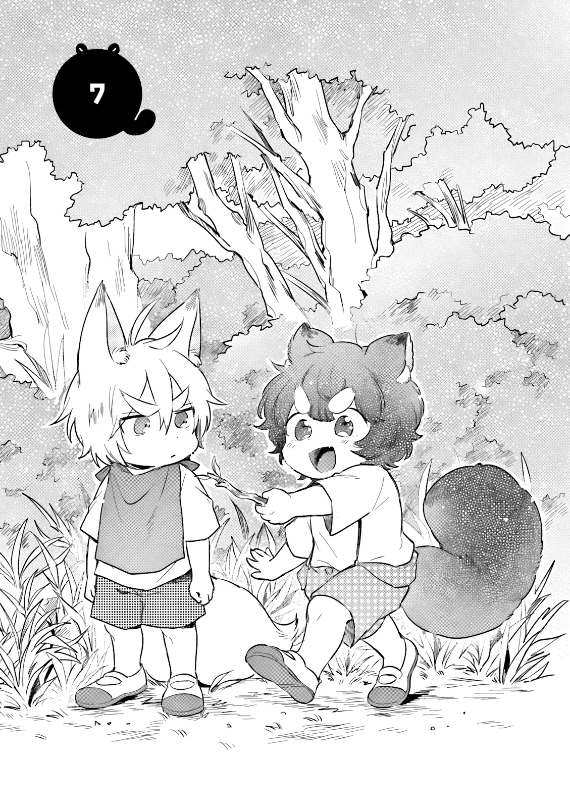 Mofumofu no Kamisama Sagashi Chapter 7 – Page 1