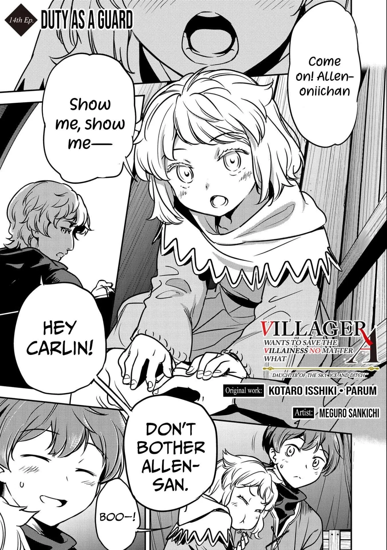 Villager A Wants to Save the Villainess no Matter What! Chapter 14 – Page 1
