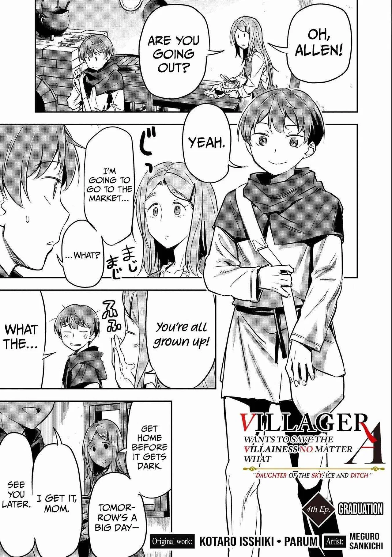Villager A Wants to Save the Villainess no Matter What! Chapter 4 – Page 1