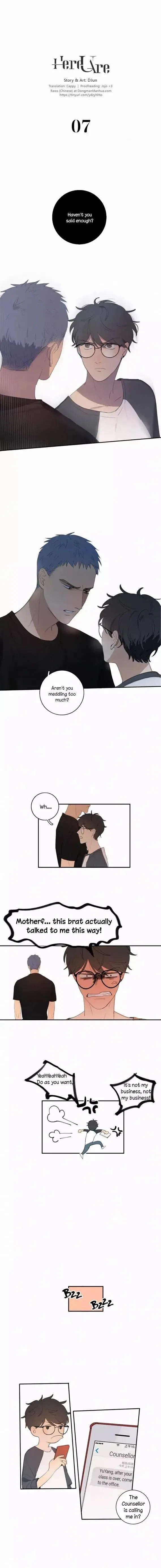 Here U Are Chapter 7 – Page 1