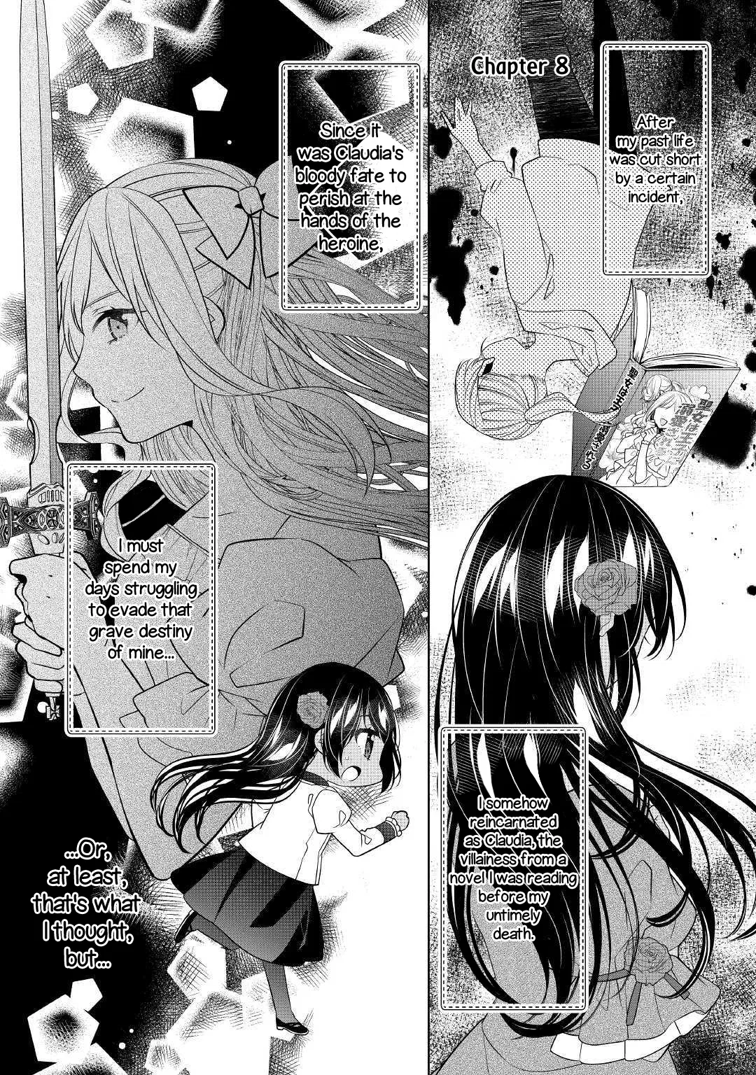 Watashi wa Akuyaku Reijou nanka ja nai!!: Yami Tsukai dakaratte Kanarazushimo Akuyaku da to Omou na yo Chapter 8 – Page 1