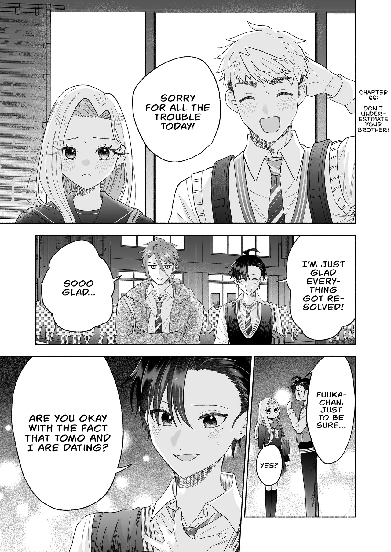 Kakkoii Onnanoko to 12-centi no Yakusoku Chapter 66 – Page 1