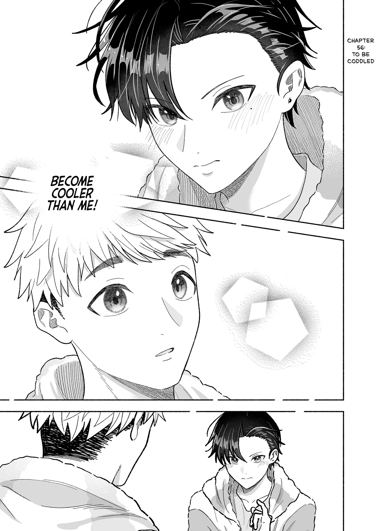 Kakkoii Onnanoko to 12-centi no Yakusoku Chapter 56 – Page 1