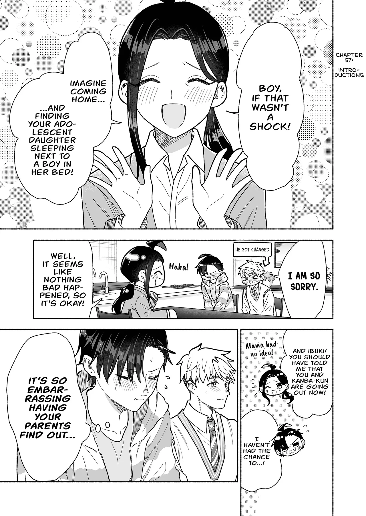 Kakkoii Onnanoko to 12-centi no Yakusoku Chapter 57 – Page 1