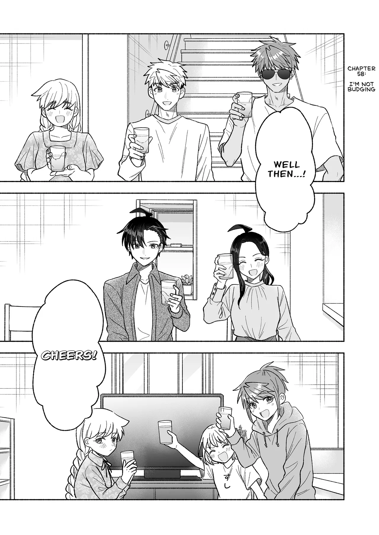 Kakkoii Onnanoko to 12-centi no Yakusoku Chapter 58 – Page 1