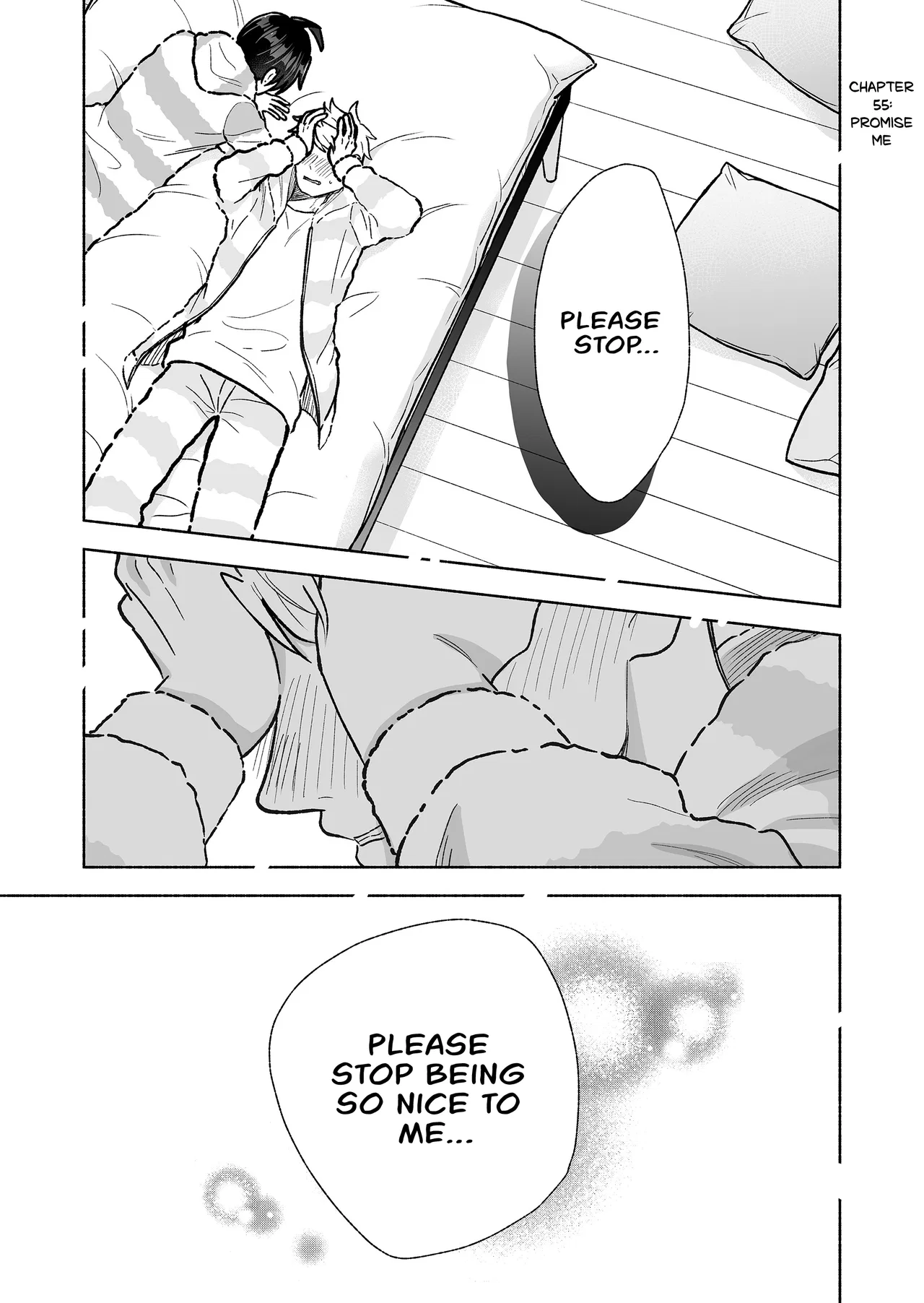 Kakkoii Onnanoko to 12-centi no Yakusoku Chapter 55 – Page 1