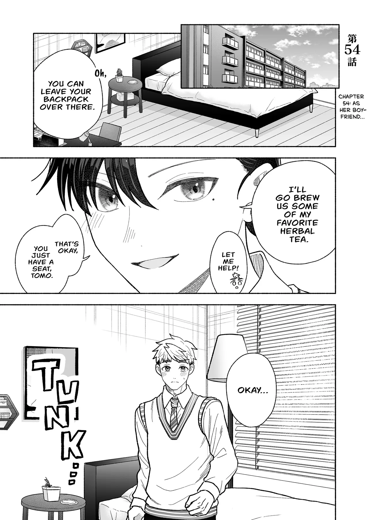 Kakkoii Onnanoko to 12-centi no Yakusoku Chapter 54 – Page 1