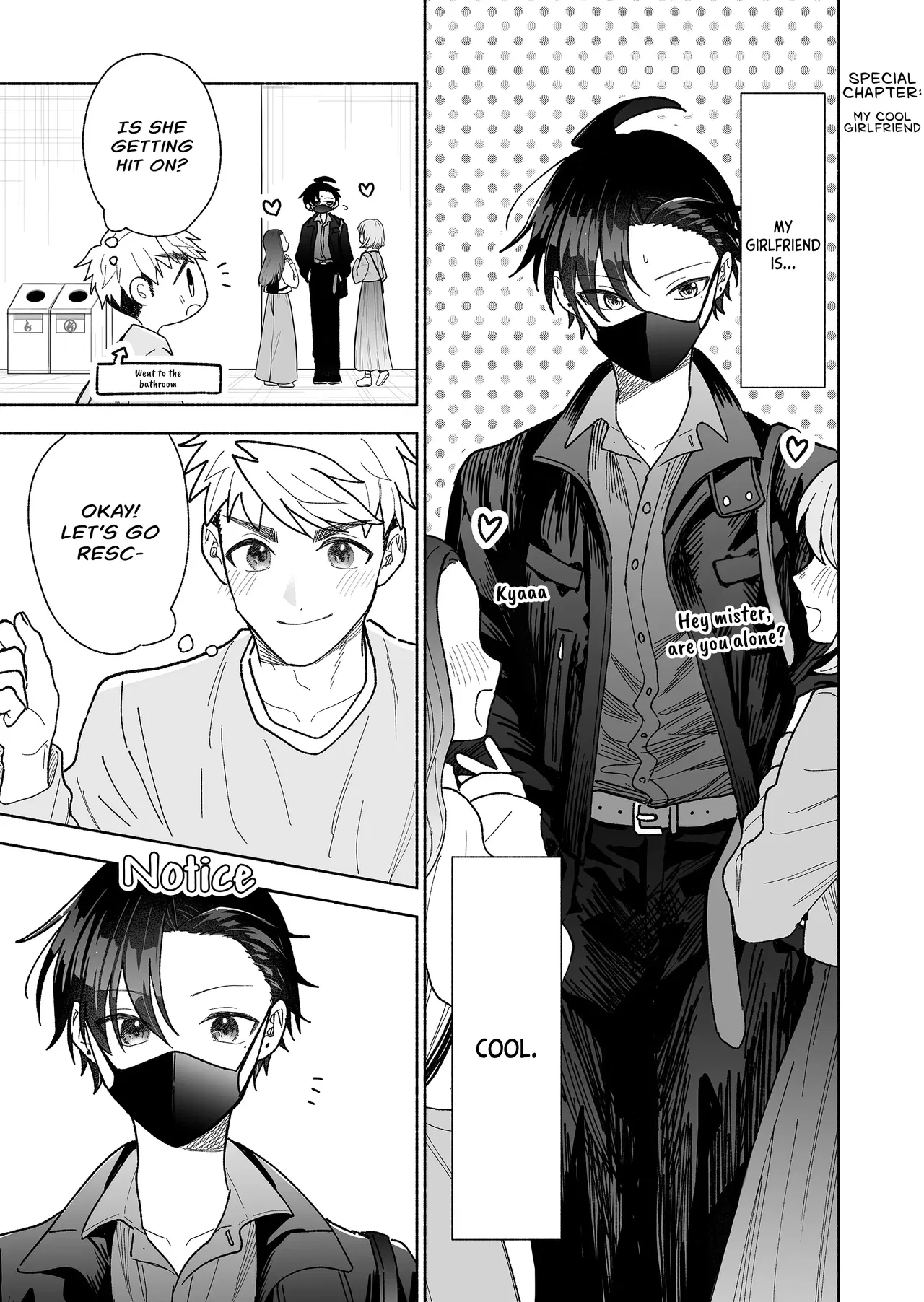 Kakkoii Onnanoko to 12-centi no Yakusoku Chapter 48.5 – Page 1