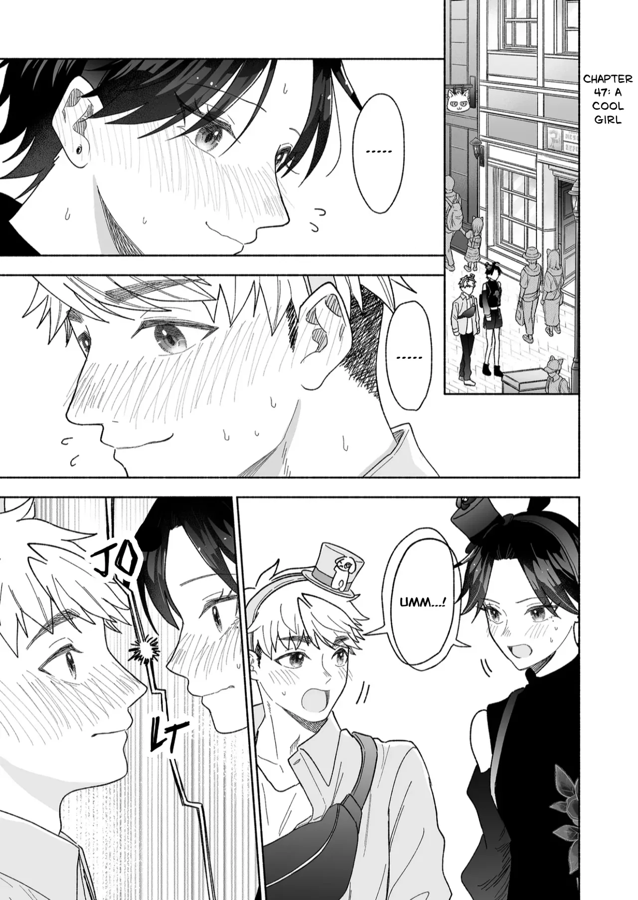 Kakkoii Onnanoko to 12-centi no Yakusoku Chapter 47 – Page 1