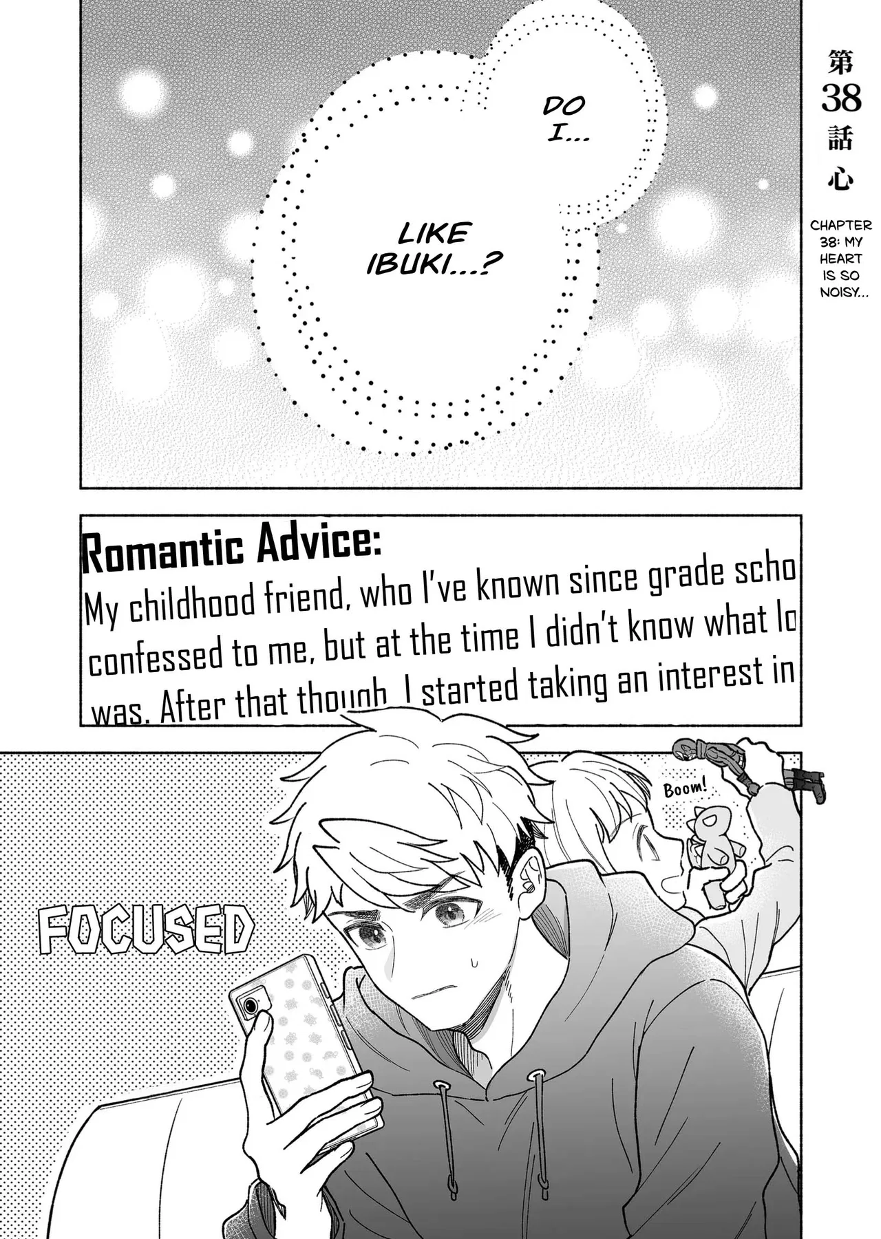 Kakkoii Onnanoko to 12-centi no Yakusoku Chapter 38 – Page 1