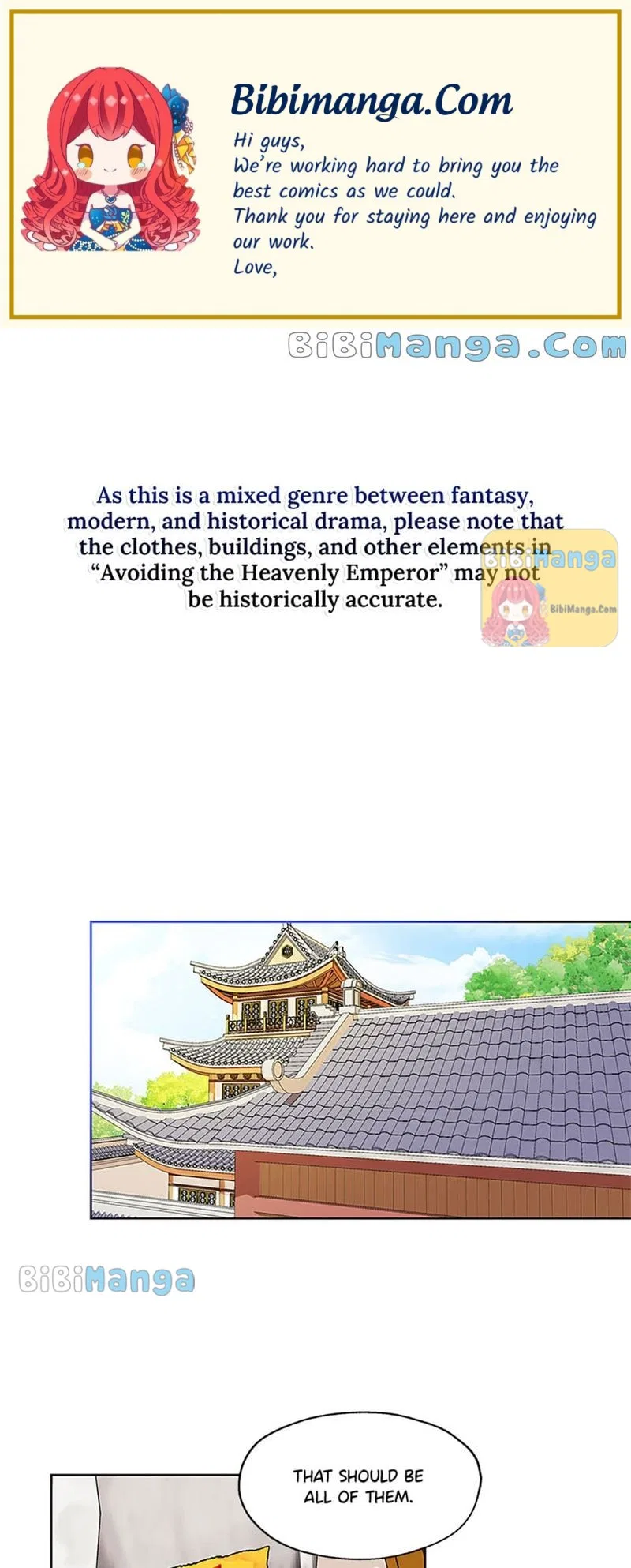 Avoiding the Heavenly Emperor Chapter 32 – Page 1
