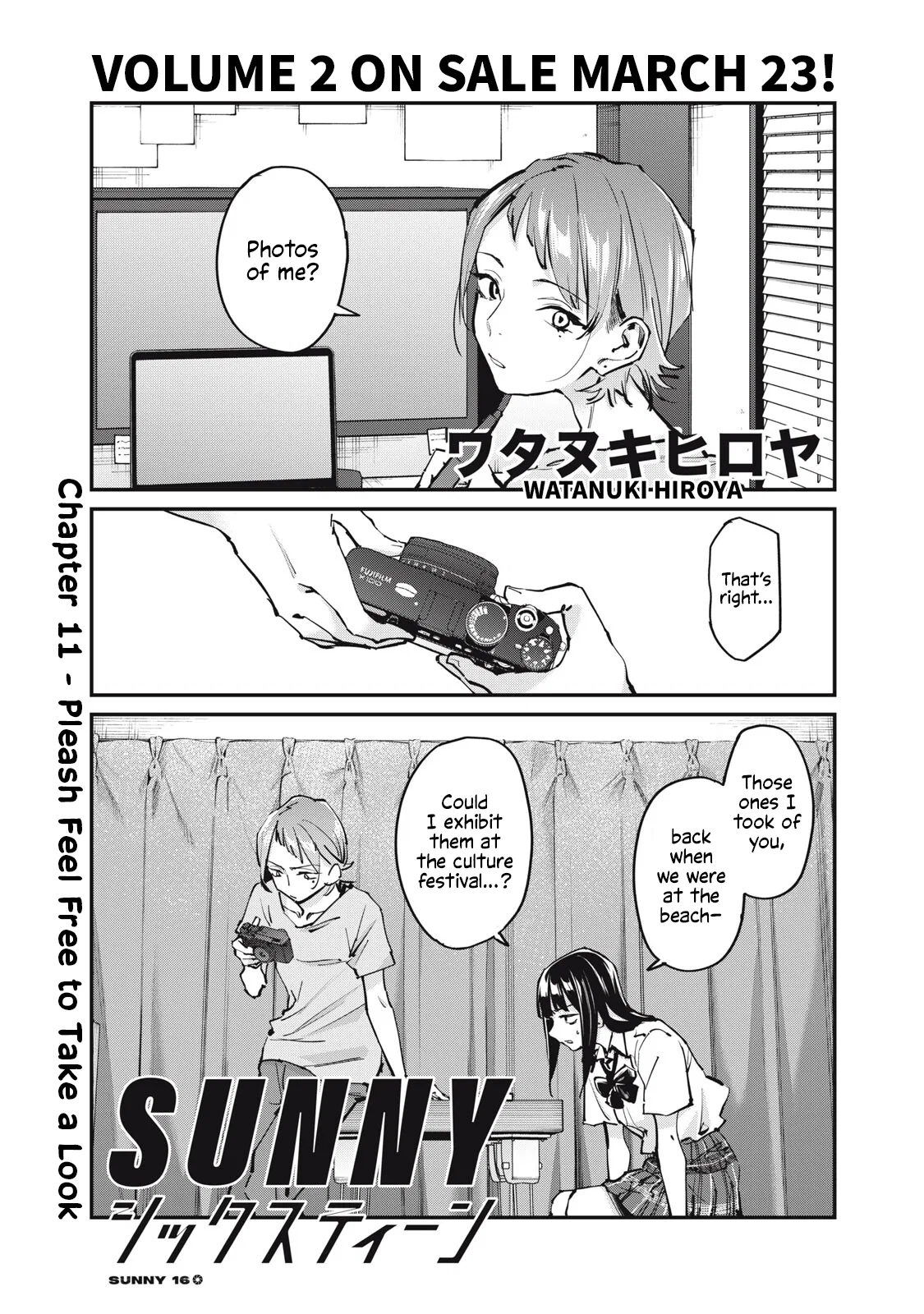 Sunny Sixteen Chapter 11 – Page 1