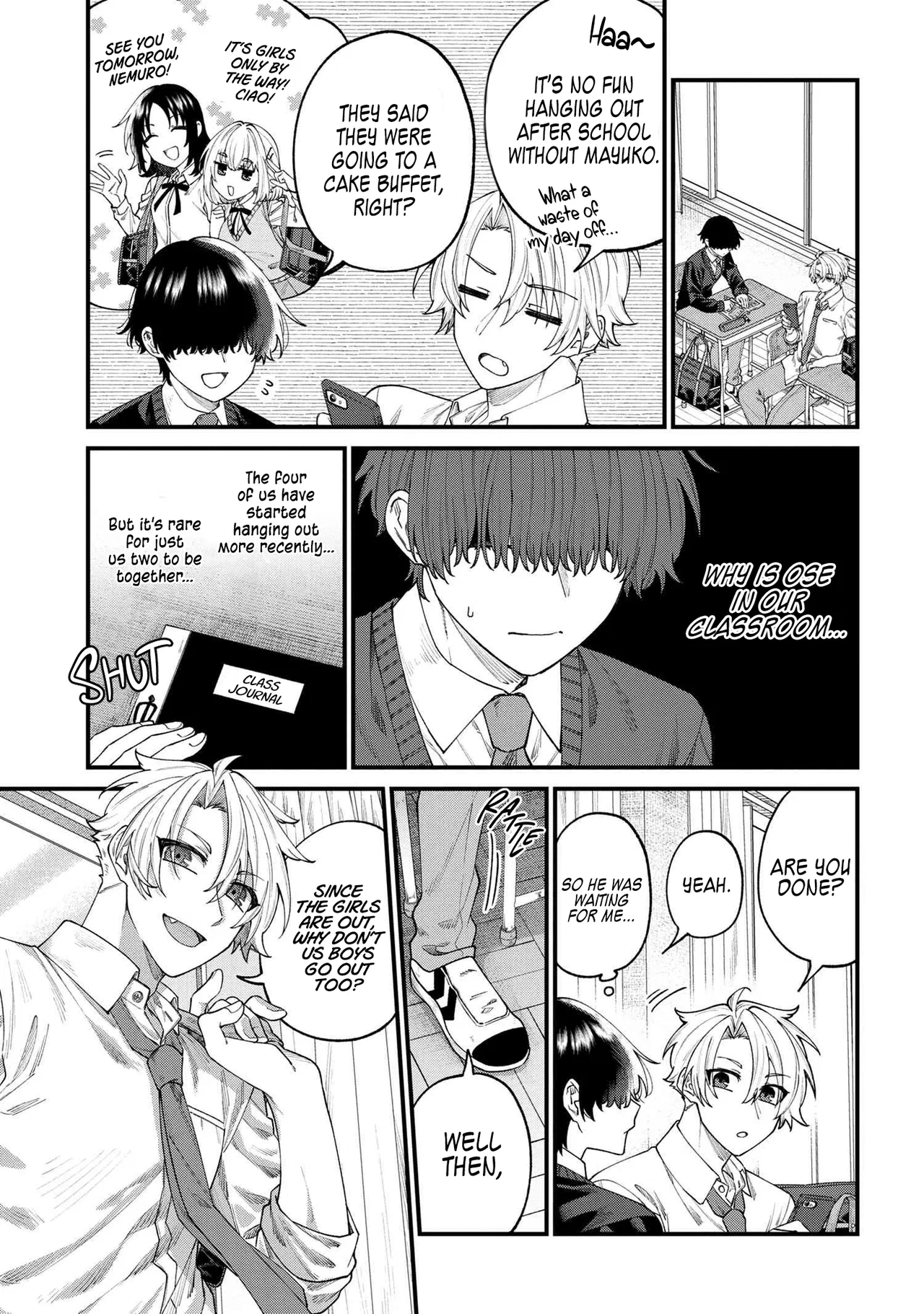 Official "Test" Manga Chapter 13 – Page 1
