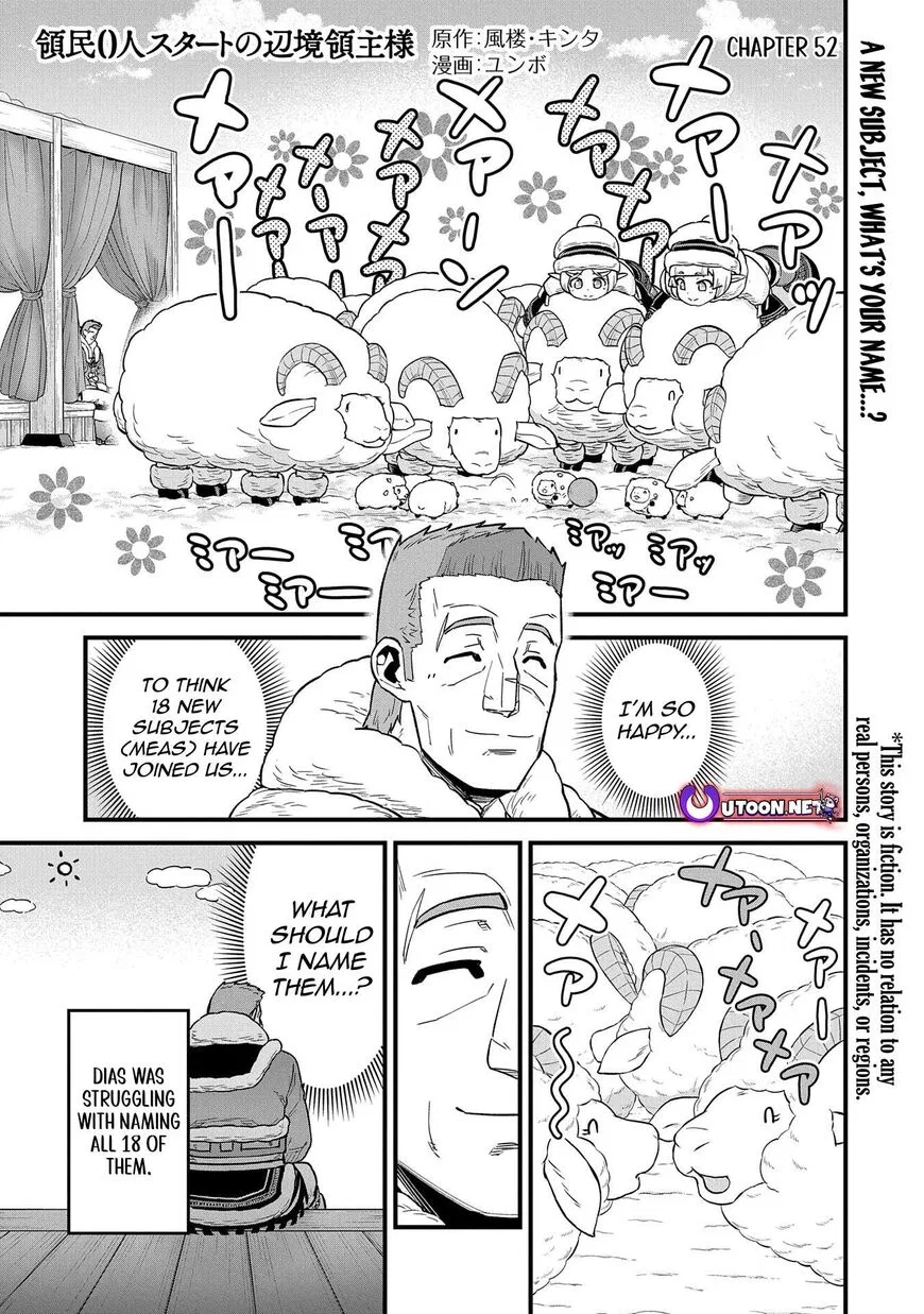 Anime – The Frontier Lord Begins with Zero Subjects Chapter 52 – Page 1