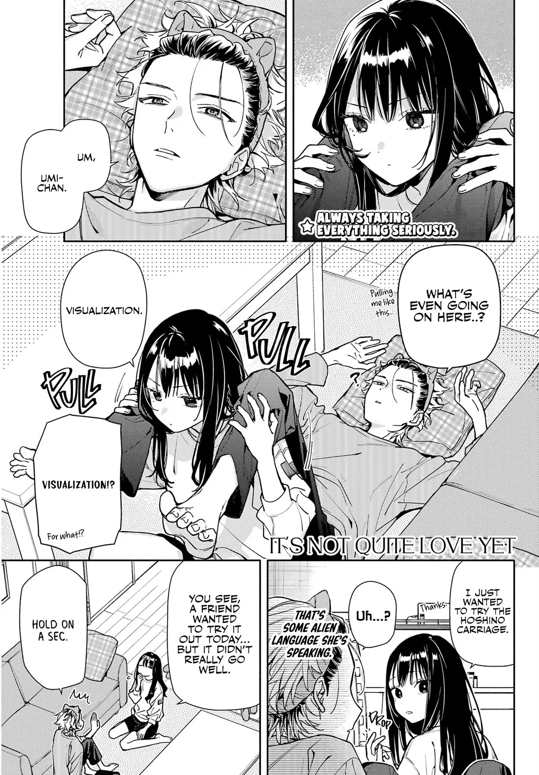 Koi to Yobu ni wa Sasayaka desuga Chapter 7 – Page 1