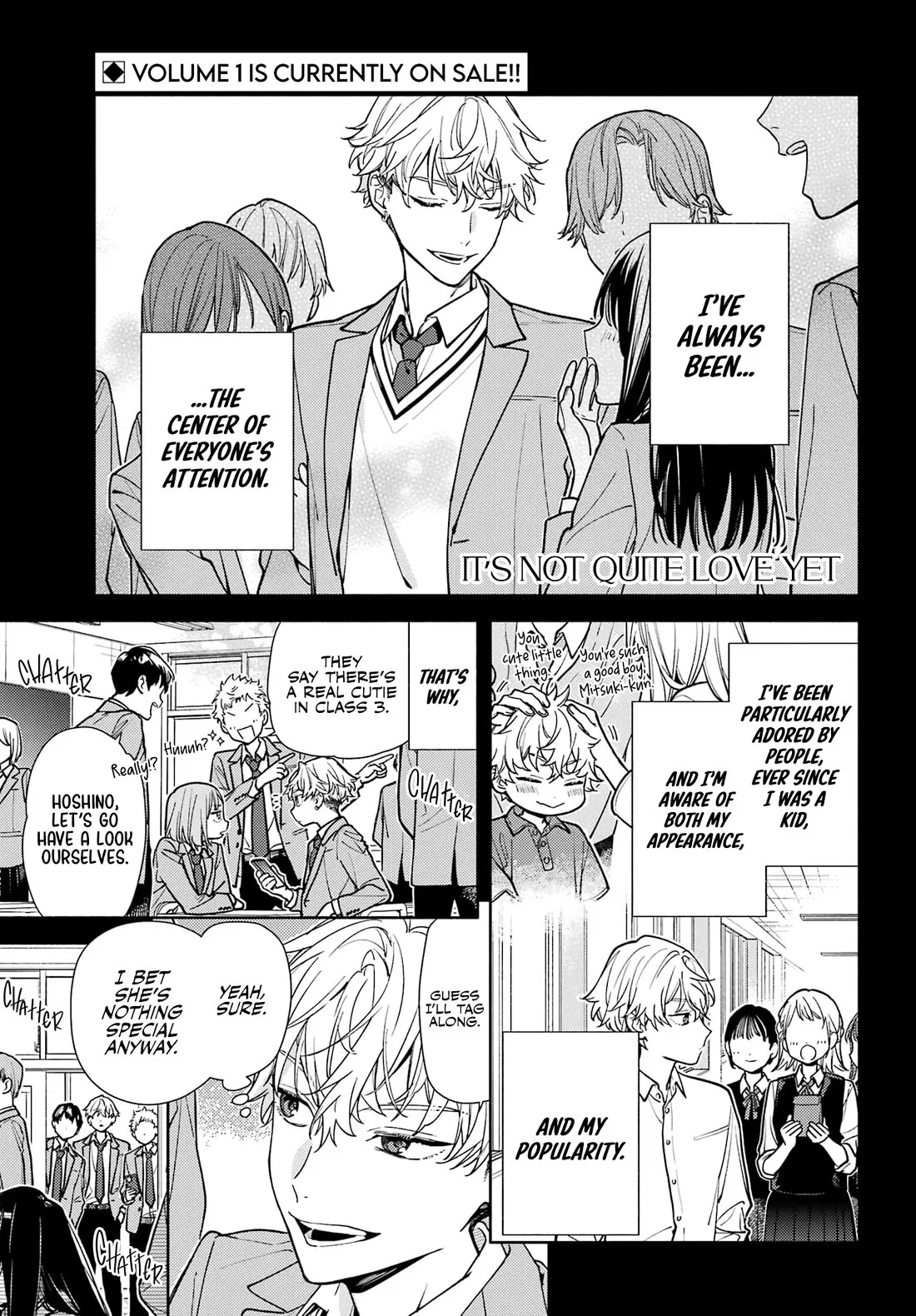 Koi to Yobu ni wa Sasayaka desuga Chapter 6 – Page 1