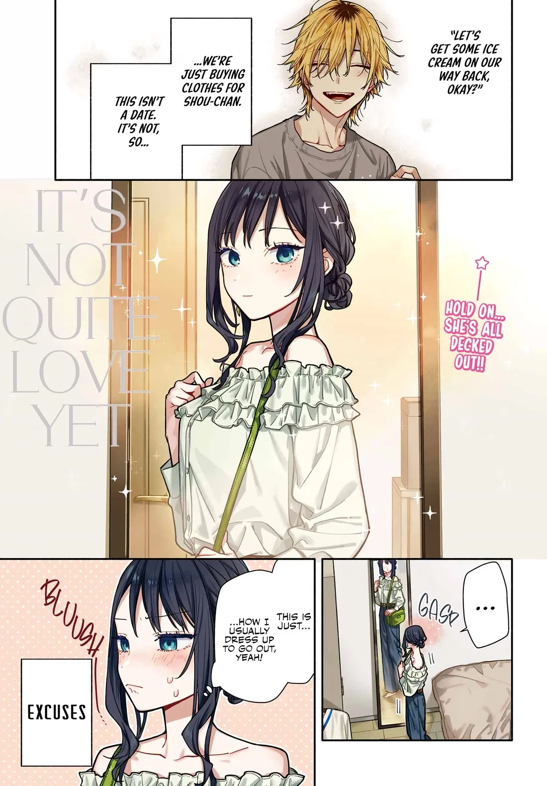 Koi to Yobu ni wa Sasayaka desuga Chapter 5 – Page 1