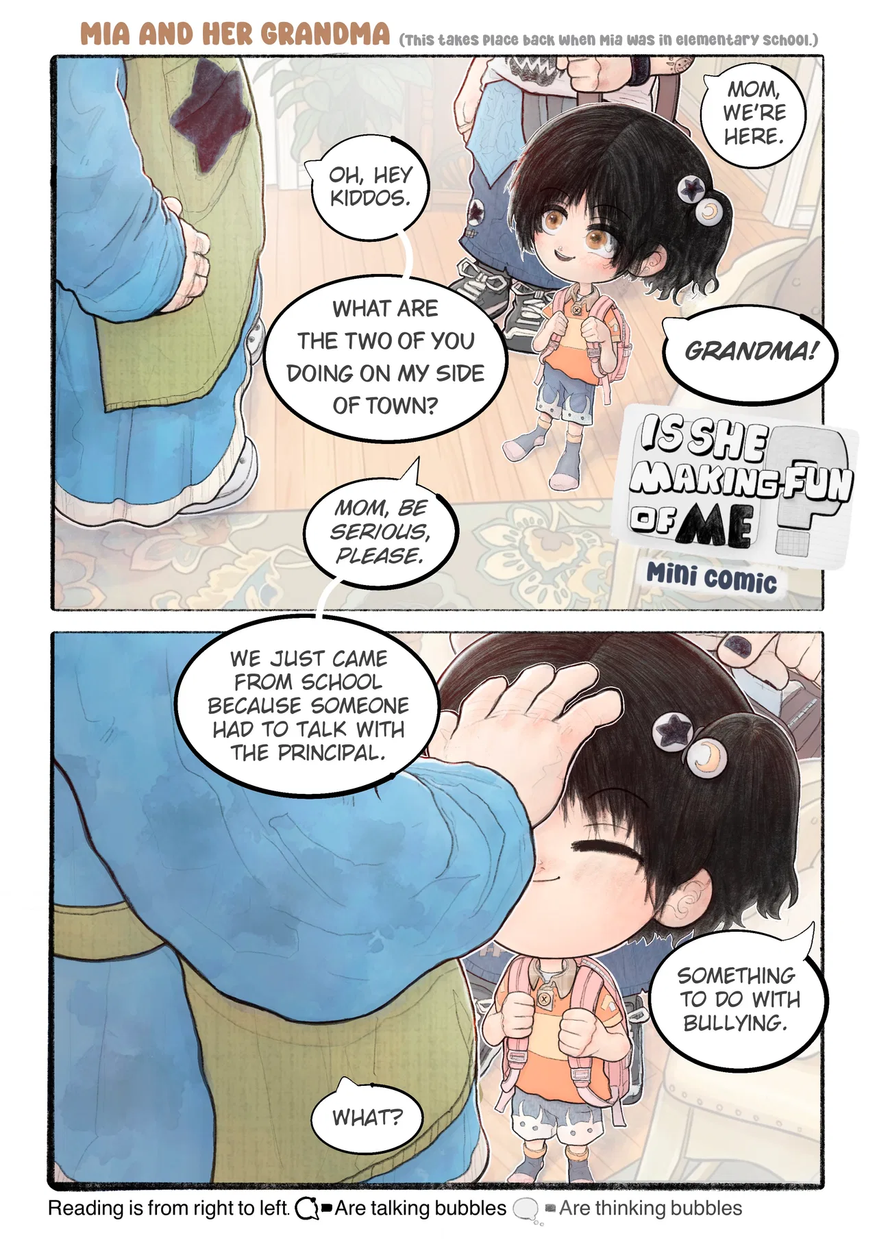 Is She Making Fun of Me? Chapter 12.5 – Page 1