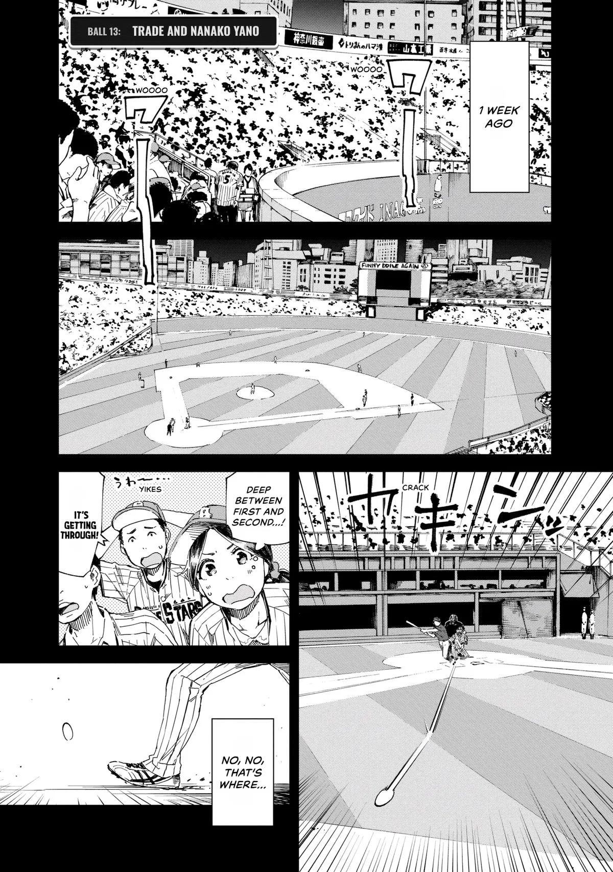 Yano Nanako, Chasing the White Ball. Chapter 13 – Page 1