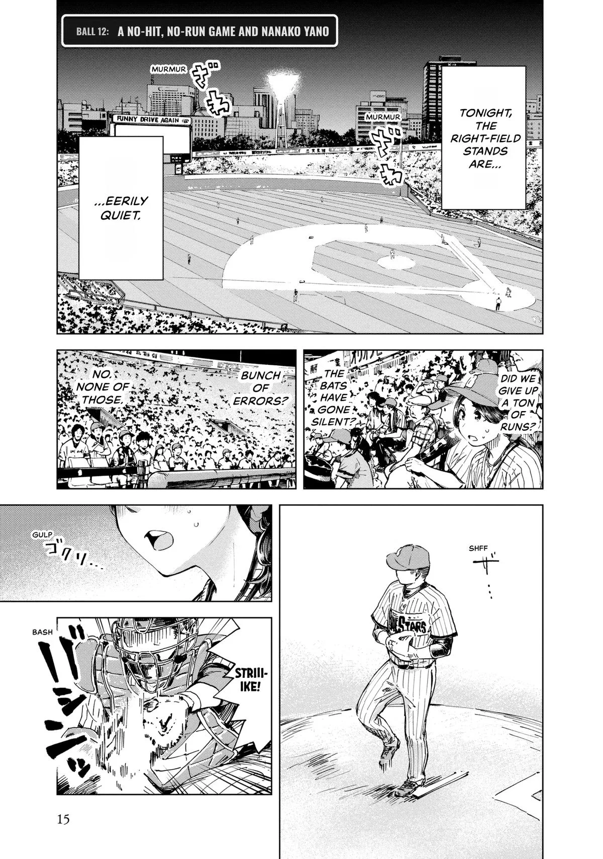 Yano Nanako, Chasing the White Ball. Chapter 12 – Page 1