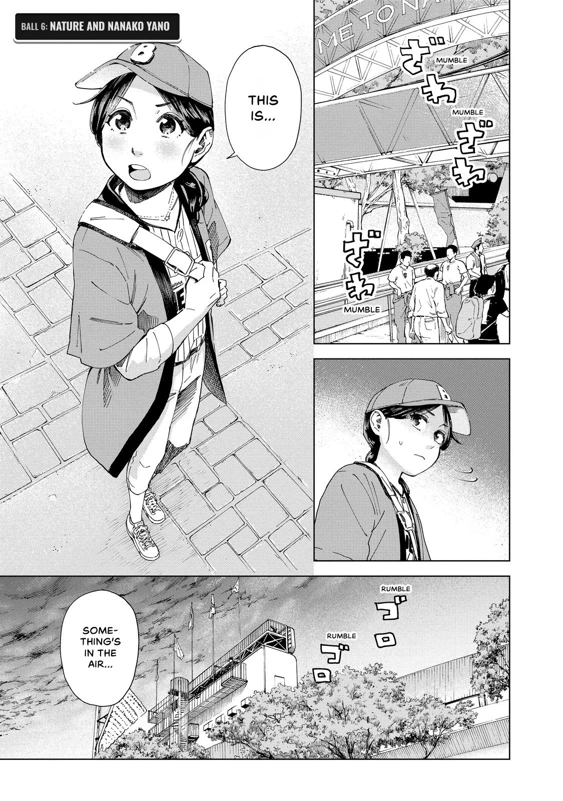 Yano Nanako, Chasing the White Ball. Chapter 6 – Page 1