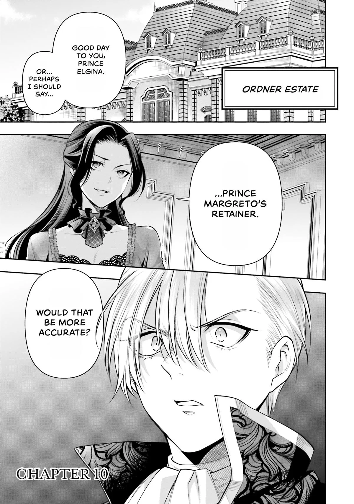 Lady Demilka Is an Overpowered Villainess: The Mentally Strong Noble Lady Crushes the Prince's Attempt to Break Off Their Engagement! Chapter 10 – Page 1