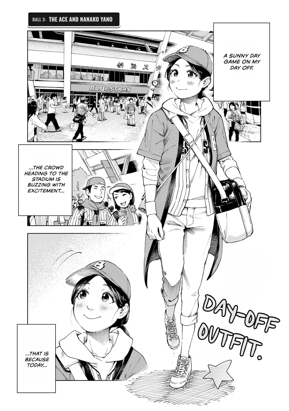 Yano Nanako, Chasing the White Ball. Chapter 3 – Page 1