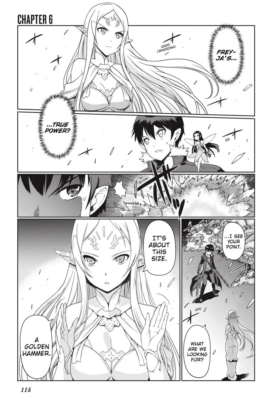 Sword Art Online: Calibur Chapter 6 – Page 1