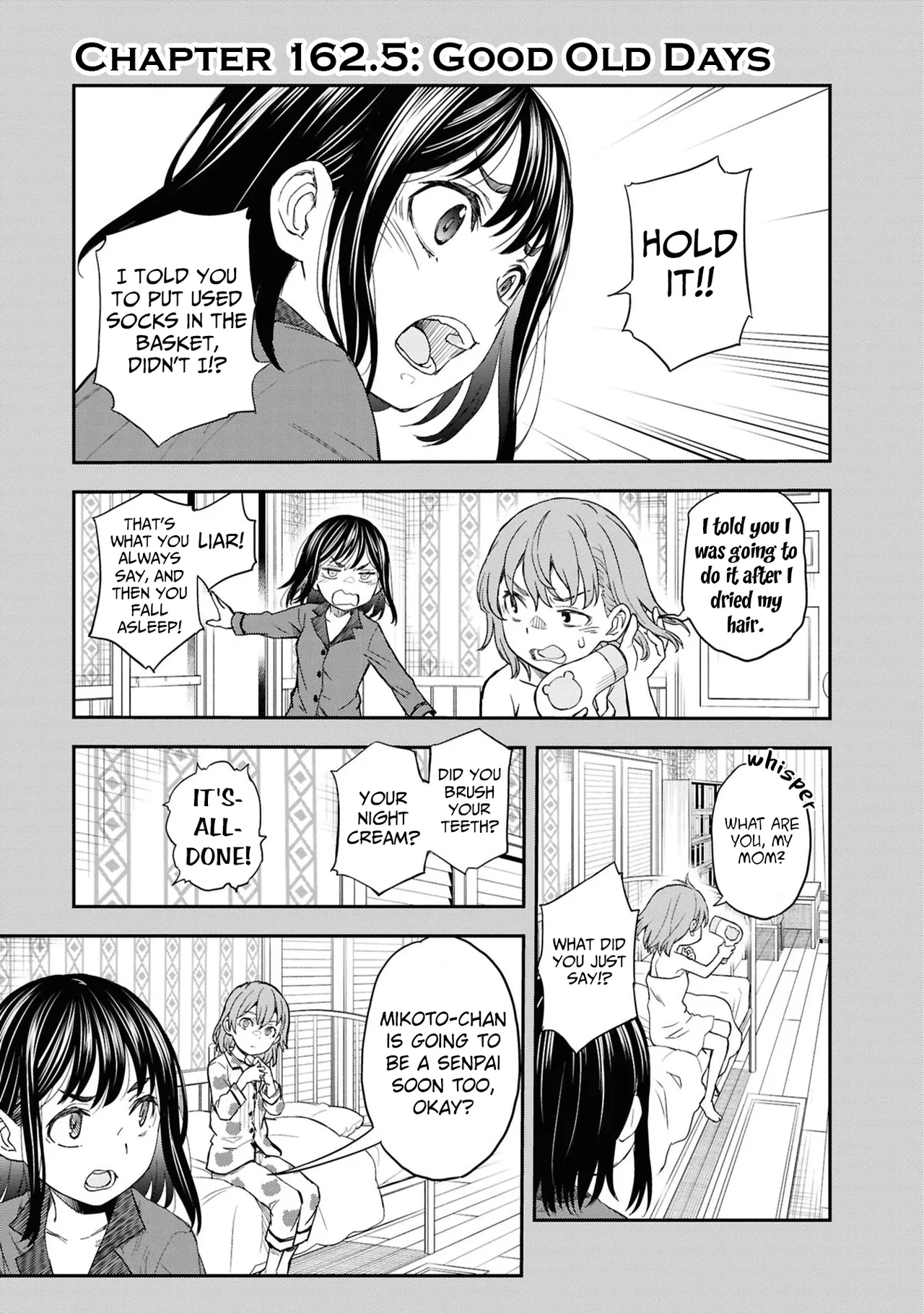 Toaru Majutsu no Index Gaiden: Toaru Kagaku no Railgun Chapter 162.5 – Page 1