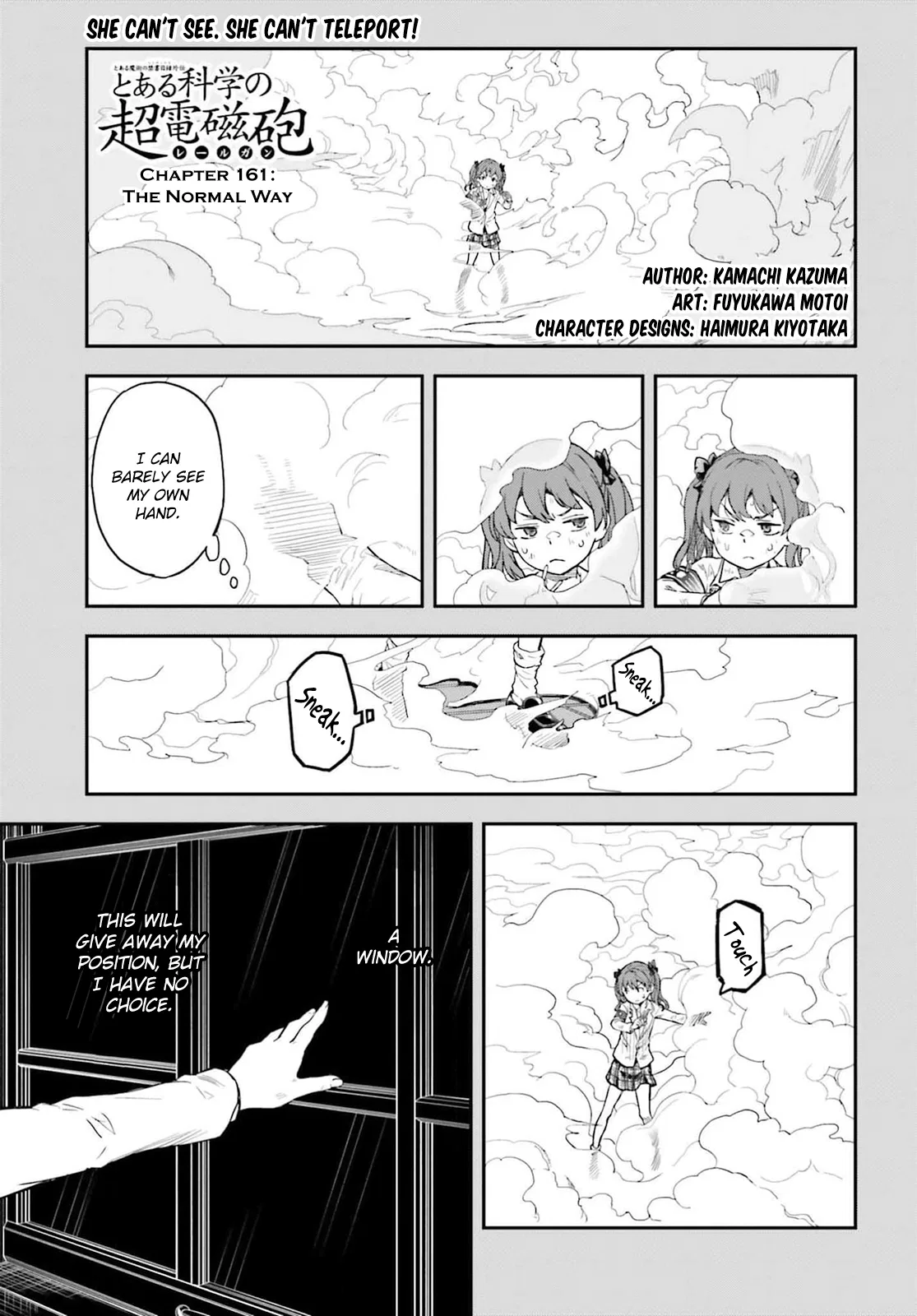 Toaru Majutsu no Index Gaiden: Toaru Kagaku no Railgun Chapter 161 – Page 1