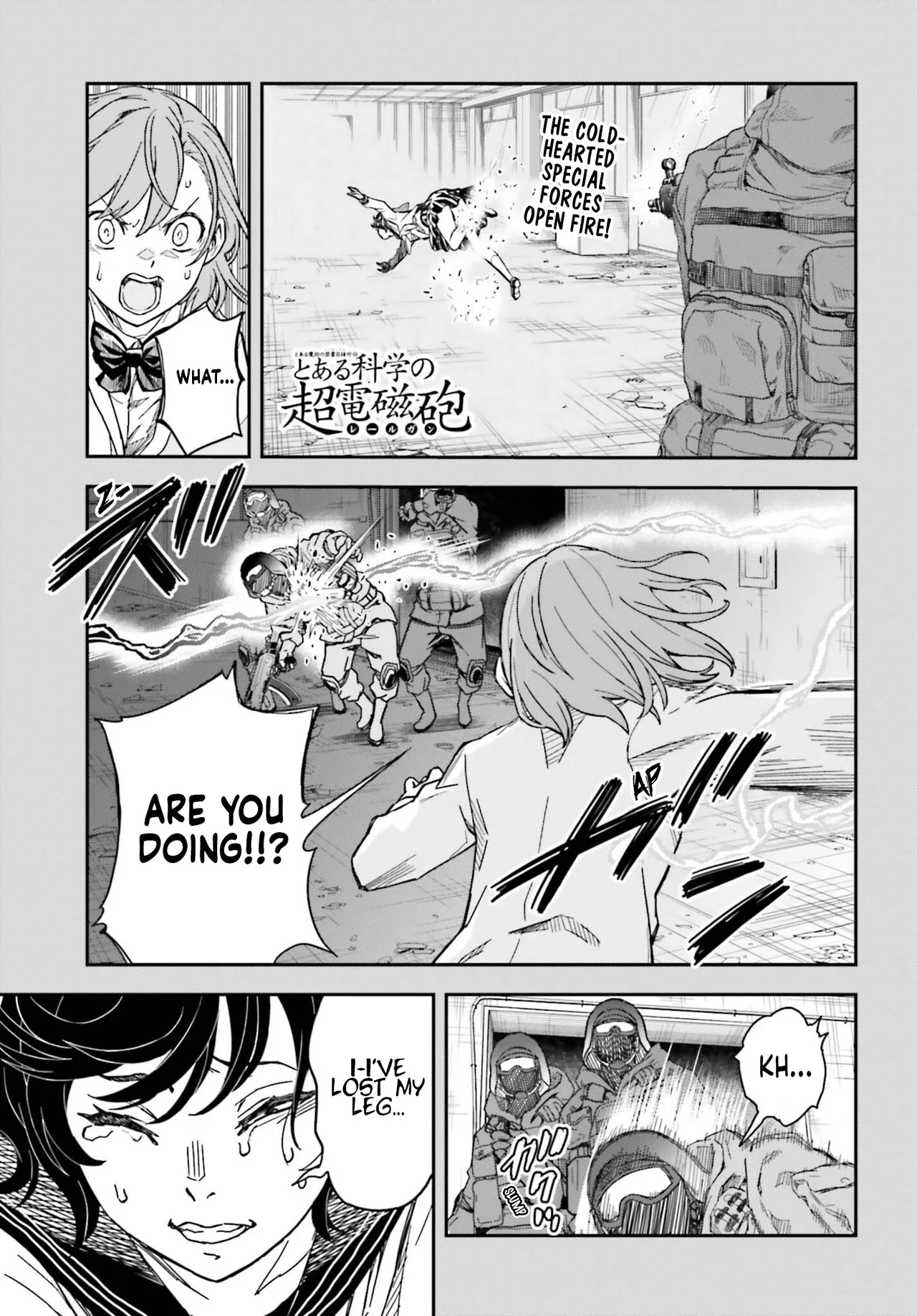 Toaru Majutsu no Index Gaiden: Toaru Kagaku no Railgun Chapter 148 – Page 1