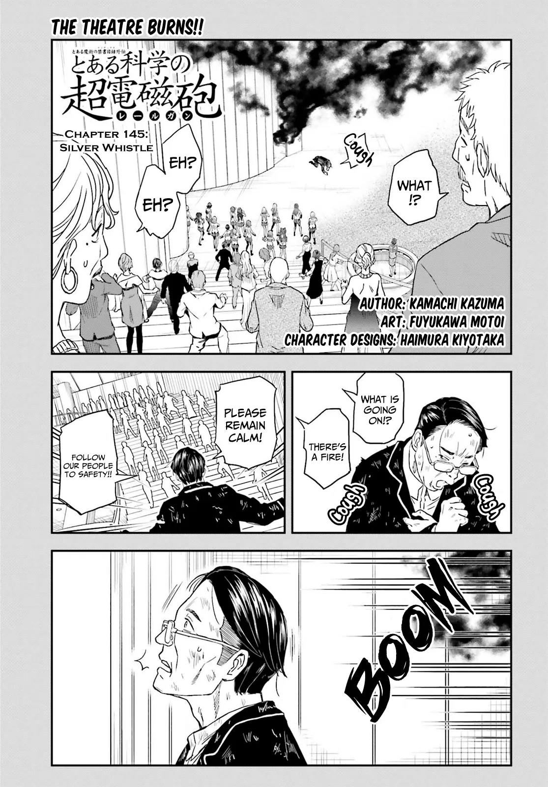 Toaru Majutsu no Index Gaiden: Toaru Kagaku no Railgun Chapter 145 – Page 1