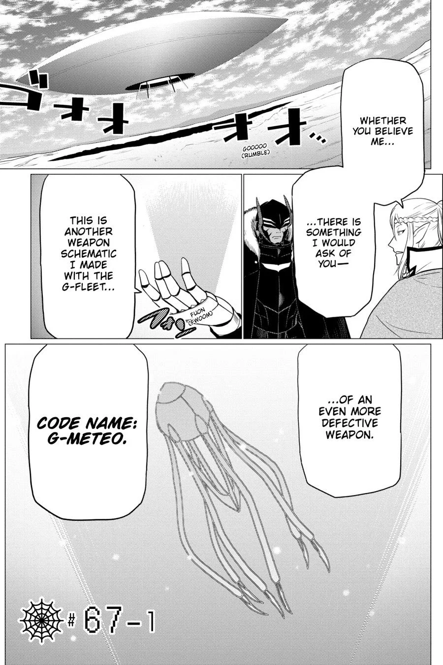 Kumo desu ga, nani ka? Chapter 67 – Page 1