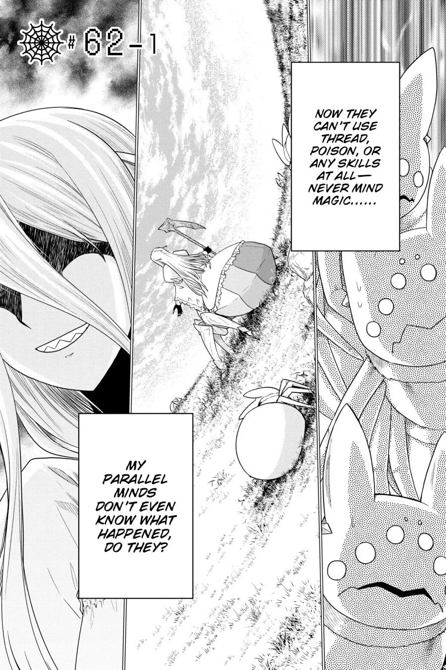 Kumo desu ga, nani ka? Chapter 62 – Page 1
